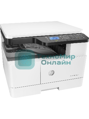 МФУ лазерное HP LaserJet MFP M438n (8AF43A), A3, ч/б, печ. до 22 стр/мин. (А4) до 12 стр/мин. (А3), 1200 x 1200 dpi (печать), 600x600dpi (скан.), USB, RJ-45