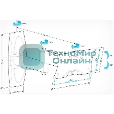 Кронштейн Holder LCDS-5064 белый