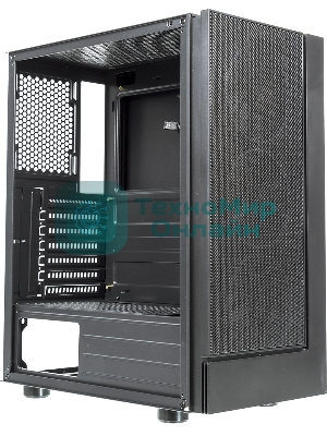 Компьютерный корпус AeroCool/Formula F-33RGb черный без БП ATX 3x120мм 2xUSB 2.0 1xUSB 3.0 audio bott PSU