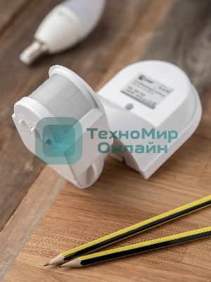 ИК датчик движения EKF dd-ms-16C наст. 1200Вт 180гр. до 12м IP44 MS-16C EKF PROxima