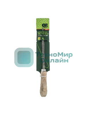 Напильник Сибртех, 150 мм, трехгранный, деревянная ручка