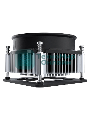 Кулер ID-COOLING DK-19 PWM серебристый/черный 92мм алюминий 2200rpm 26db 4-pin 95W 55мм