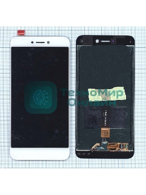 Дисплей для Huawei Honor 8 Lite, P8 Lite 2017, Nova Lite 3 белый