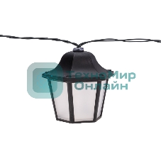 Гирлянда садовая Rexant Дэнлонг, 3000К, встроенный аккумулятор, солнечная панель, коллекция Пекин