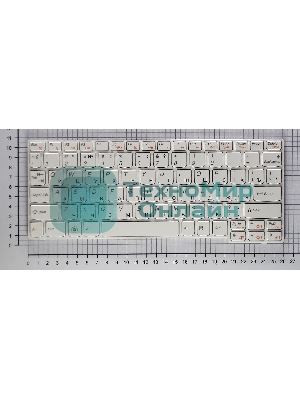 Клавиатура для ноутбука Lenovo IdeaPad S10-3 S10-3s S100 S110 белая