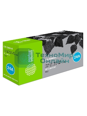 Картридж лазерный Cactus CS-Q2624A черный (2500 стр.) для HP LaserJet 1150