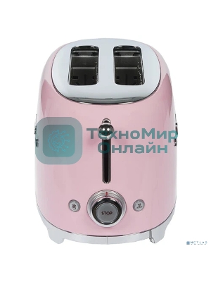 Тостер Smeg TSF01PKEU розовый