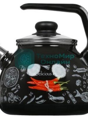 Чайник APPETITE 4с209я Эдем эмал 3,0л со свистком