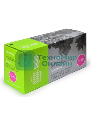 Картридж лазерный Cactus CS-D119S черный (2000 стр.) Samsung ML-1610/1615/1620/1625 ML-2010/2015/2020/2510/2570/257