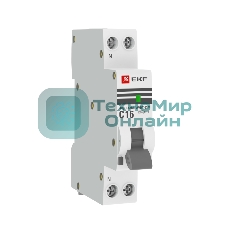 Выключатель автоматический дифференциального тока 63М EKF DA63M-16-30 16А/30мА (1мод., хар.C, электронный тип AC) 6кА EKF PROxima