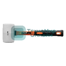 Киянка резиновая Sparta 680 г, белая резина, фибергласовая рукоятка