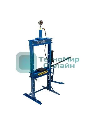 Пресс гидравлический Stels 52314 с манометром и педалью, 20 т (комплект из 2 частей)
