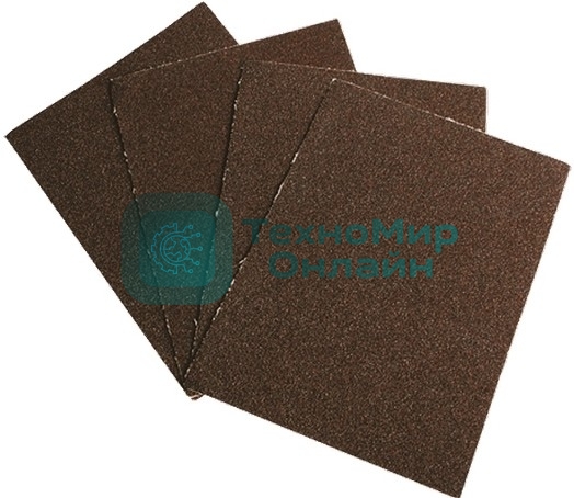 Шлифлист Россия на тканевой основе,зернистость № 5,240x170 мм,10 шт.,водостойкий 75655