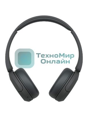 Беспроводные наушники Sony WH-CH520 черный, накладные, Bluetooth, быстрая зарядка, до 50 ч