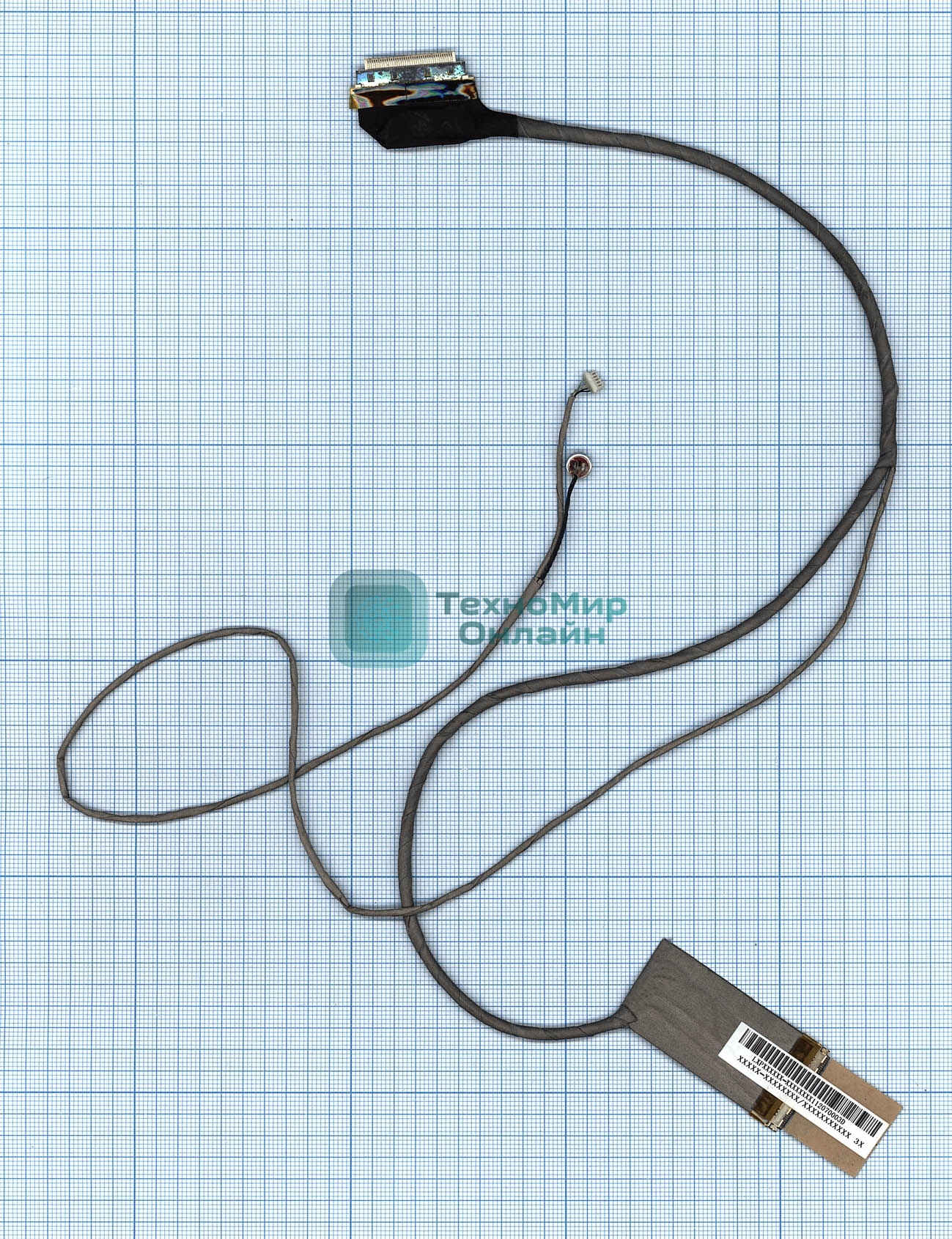 Шлейф матрицы для ноутбука Asus X75 X75U X75A X75SV X75VC X75VD F75A F75VD XJ4