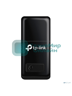 Сетевой адаптер TP-Link SOHO TL-WN823N Беспроводной USB мини адаптер 300 Мбит/с стандарта N c кнопкой QSS(Realtec)