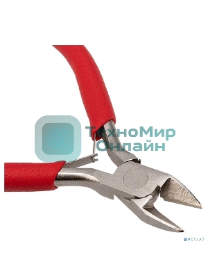Кусачки для точных работ Rexant 115 мм никелированные, авторазжим, обливные рукоятки