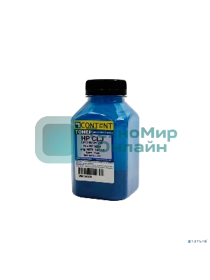 Тонер Content для HP CLJ CP1215/CM1312/Pro 200 M251/mfp M276, Тип 1.2, Bk, 55 г, банка