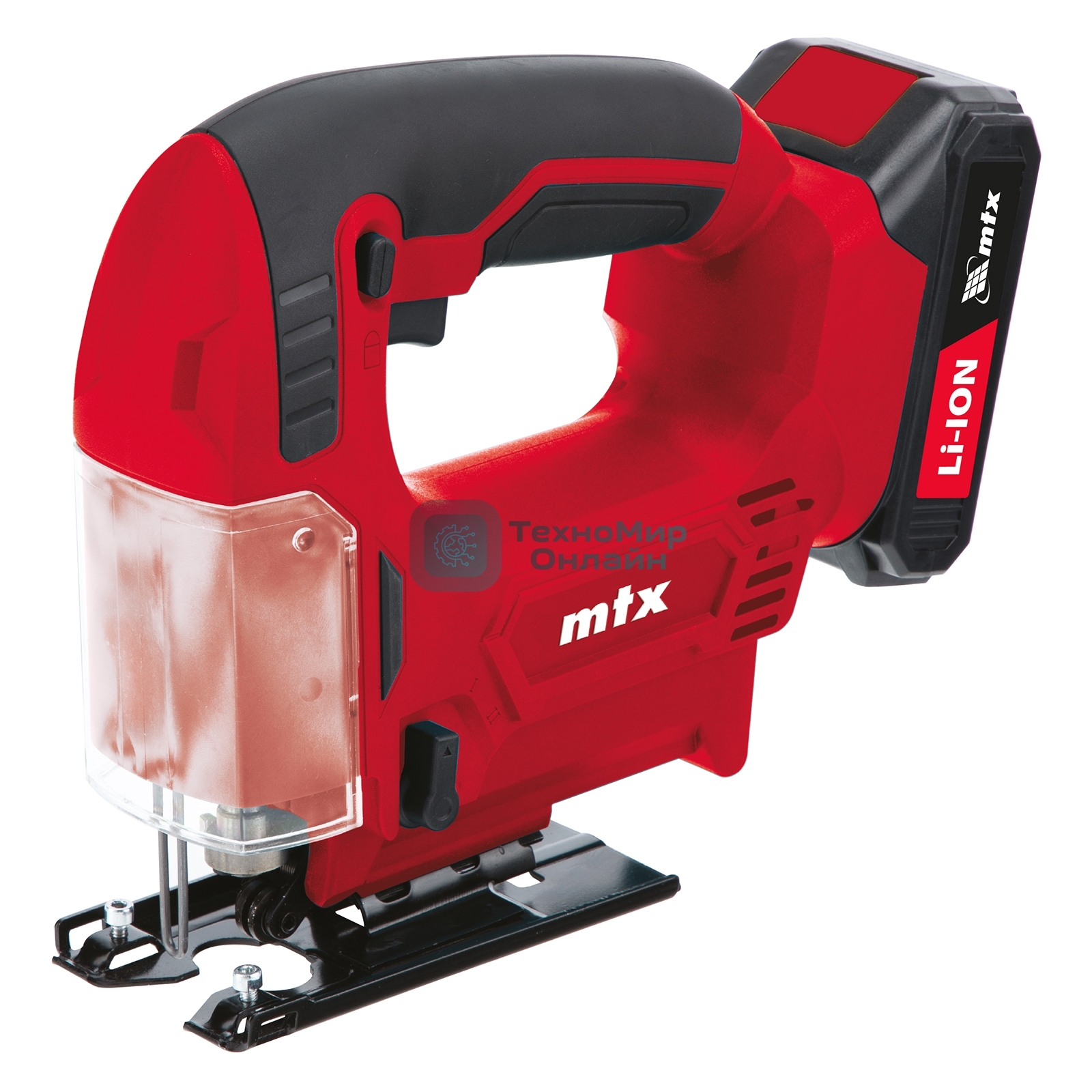 Лобзик электрический аккумуляторный MTX CJB-20-65, Li-Ion, 20 В
