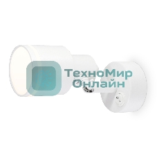 Накладной поворотный спот с выключателем Ambrella light TA1281 WH белый GU10 max 12W 100*55*132