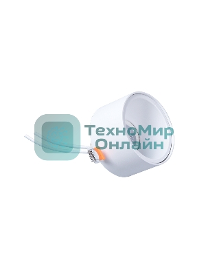 Встраиваемый точечный светильник TN145 WH/S белый/песок GU5.3 D96*78