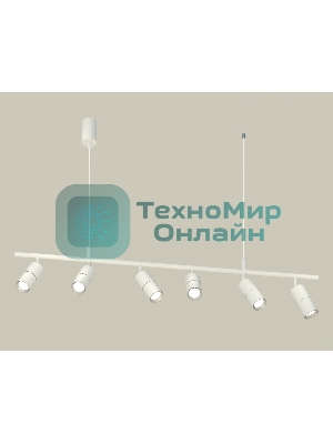 Светильник Ambrella light XB9005100/6 SWH/PSL белый песок/серебро полированное MR16 GU5.3 (С9005, С6301, A2060, N6104)