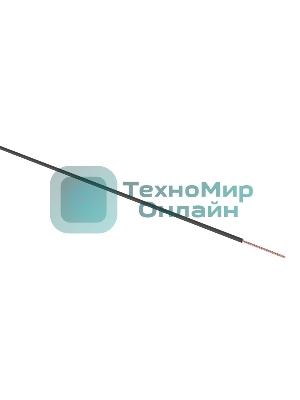 Провод автомобильный ПГВА/ПВАМ Rexant 1х0,50 мм, черный, мини-бухта 10 м