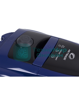 Пылесос Samsung VCC4520S36 синий/черный, 350/1600 Вт, уборка сухая, пылесборник контейнер 1.3 л