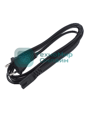 Кабель питания GoPower евровилка-C7 (2-pin) 1.8м ПВХ 0.75мм черный (1/300)