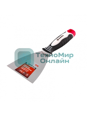 Шпательная лопатка Matrix из нержавеющей стали, 100 мм, трехкомпонентная рукоятка