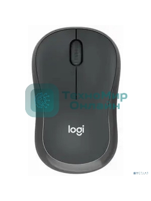 Мышь беспроводная Logitech M240 SILENT графитовый, 4000 dpi, Bluetooth, кнопки - 3