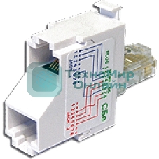 T-адаптер, 1 телефонный и 1 компьютерный порт