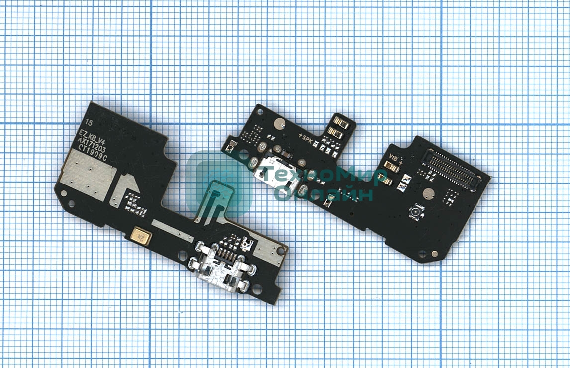 Плата разъема питания с микрофоном для Xiaomi Redmi 5 Plus