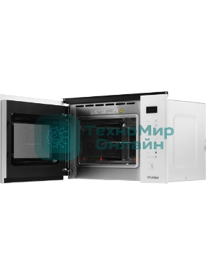 Микроволновая печь Hyundai HBW 2560 WG 25л. 1450Вт белый (встраиваемая)