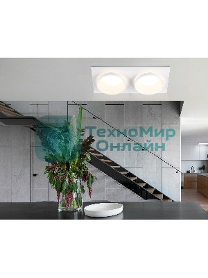 Светильник Ambrella light TN30711/2 WH белый GU5.3/2 182*92*36
