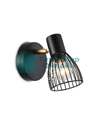 Светильник Ambrella light TR8659 BK/GD черный/золото E14 max 60W 160*100*145