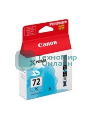 Картридж струйный Canon PGI-72PC (6407B001) фото-голубой (351 стр.) для Canon PRO-10