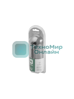 Проводные наушники Harper HV-107 черный, внутриканальные, проводной