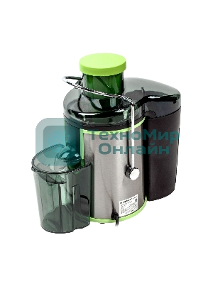 Соковыжималка Endever Sigma 75 серебристый, центробежная, 400 Вт, 450 мл, электронное