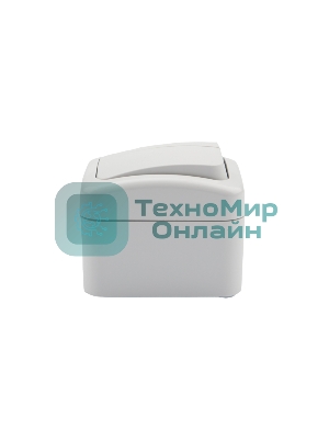 Выключатель двухклавишный Kranz Mini OG открытой установки, IP54 белый