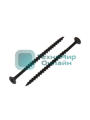 Саморез гипсокартон-дерево Kranz 4,2х75, пакет (300 шт/уп)