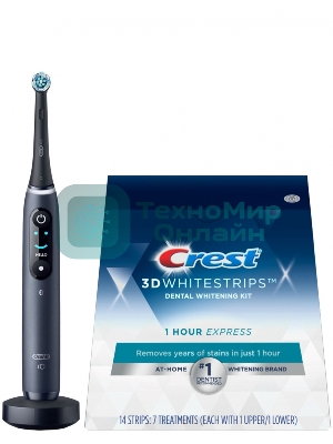 Электрическая зубная щетка Oral-B Vitality iO Series 8 черный