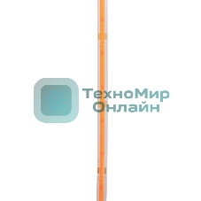 Лента светодиодная Rexant 24В, COB 8Вт/м, 320 LED/м, красный, 8мм, 5м, IP20