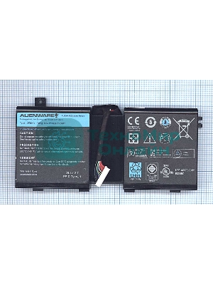 Аккумуляторная батарея для ноутбука Dell Alienware M17x R5 14.8V 86Wh 2F8K3 черный