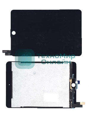 Модуль (матрица + тачскрин) для iPad mini 4 (A1538, A1550) черный