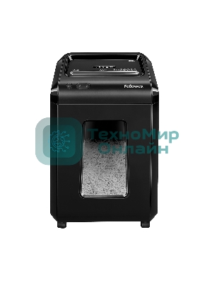 Шредер Fellowes Powershred 92Cs FS-1719301 P-4, 4х38мм, 18лст., 25лтр., уничтожает: скобы, карты, скрепки, CD