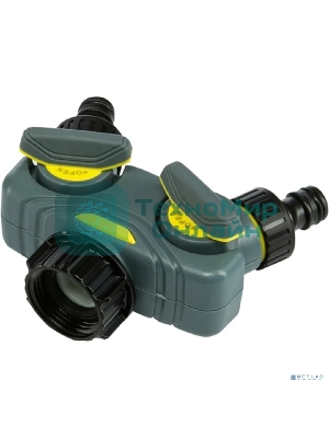 Разветвитель 2-канальный на кран 1/2