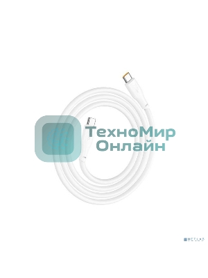 Кабель HOCO X93/ PD кабель Type-C-Type-C/ 1m/ 60W/ белый