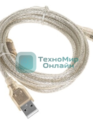 Кабель USB2.0 Cablexpert CCB-mUSB2-AMBMO2-1MW, AM/microB, издание Classic 0.2, 1м, белый, блистер
