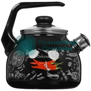 Чайник APPETITE 4с209я Эдем эмал 3,0л со свистком